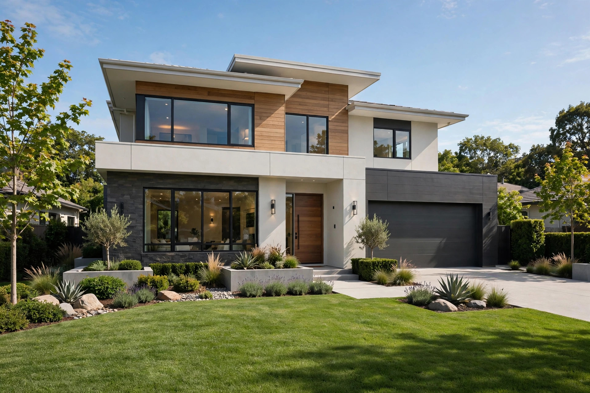 Modern family home